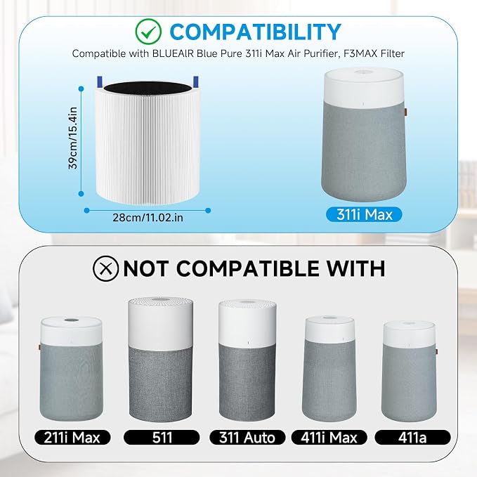 311i Max Replacement Filter Compatible - Image 2