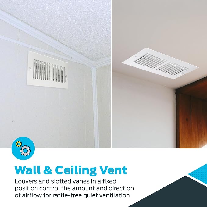 EZ-FLO 10 x 4 Inch Air Vent Cover - Image 4
