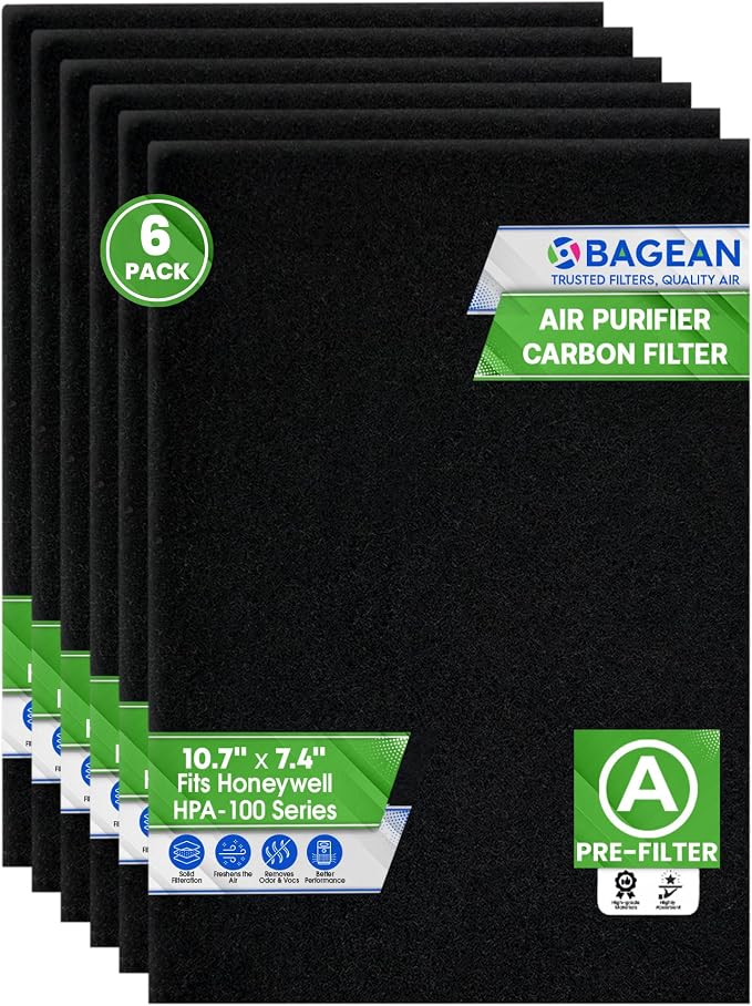 Bagean HPA100 Carbon Pre Filter A Compatible by Bagean