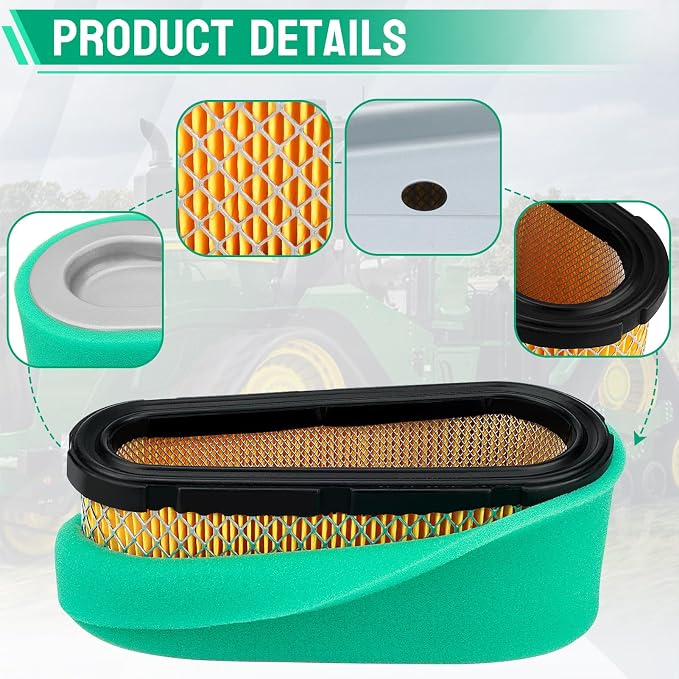 LOCOPOW 496894 496894S 493909 Air Filter & Pre Filter - Image 6
