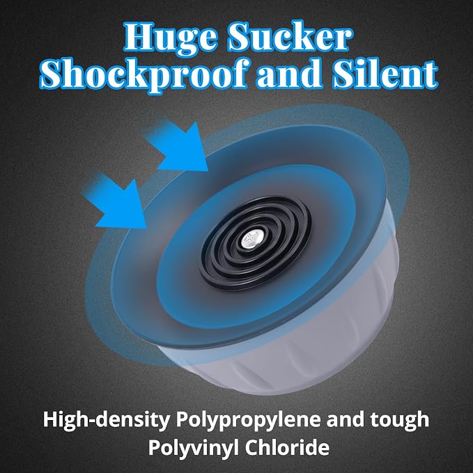 Anti Vibration Pads for Washing Machine, Washer Stabilizer and Dryer Bumper Pads - Image 7