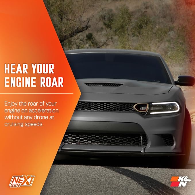 K&N NextGen Cold Air Intake System: High-Flow Cotton Filter: Compatible - Image 10