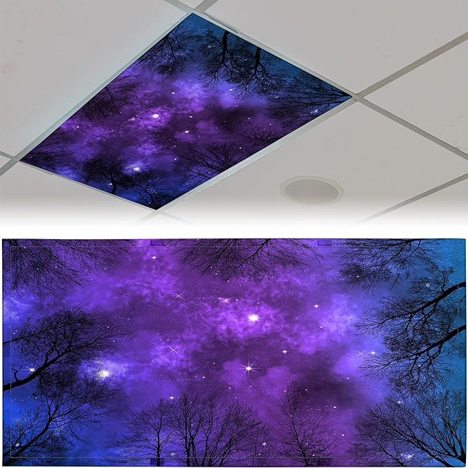 Patelai 4 x 2 Feet Fabric Fluorescent Light Cover by Patelai