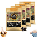 30-Herb Detox Foot Bath Beads, Professional Herbal Detox Foot Soak Beads, Detox and Shaping Cleansing Foot Soak for Men and Women (4 PCS)