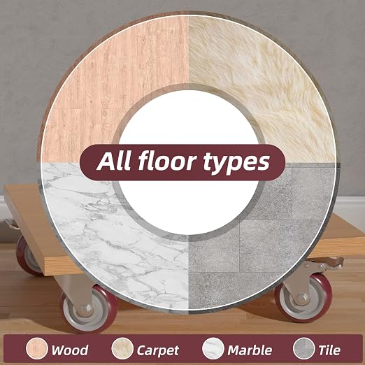 4" Heavy Duty Plate Casters - Image 5
