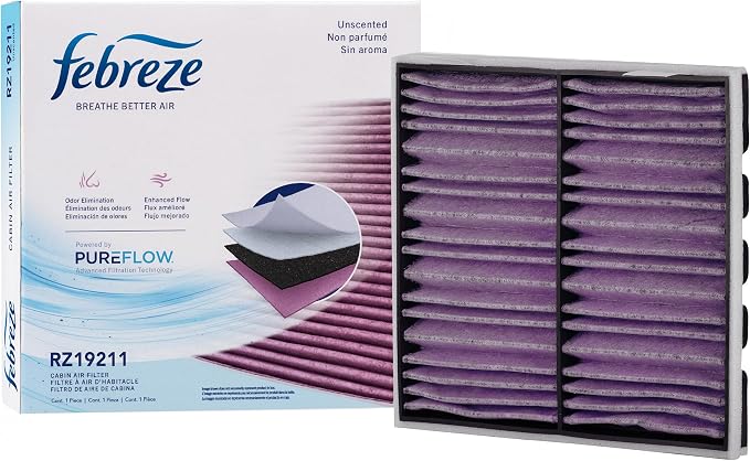 Febreze Odor Control Cabin Air Filter by PUREFLOW RZ19211 Fits 2007-2013 by Febreze