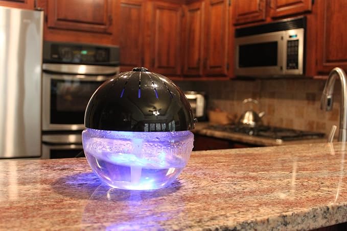 EcoGecko Earth Globe Air Revitalizer, Air Freshener, Room Aromatizer, Aroma and - Image 3