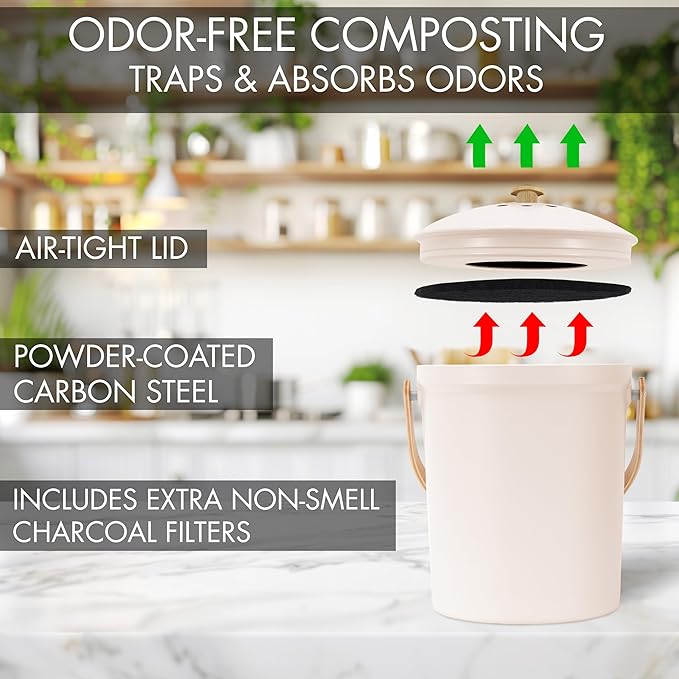 Beautiful Kitchen Compost Bin - Image 6