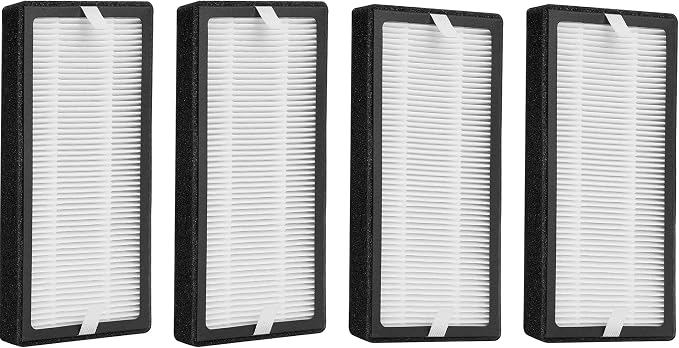 4 Pack of AP-DT10FL True Hepa Replacement Filter Compatible by Fette+Filter