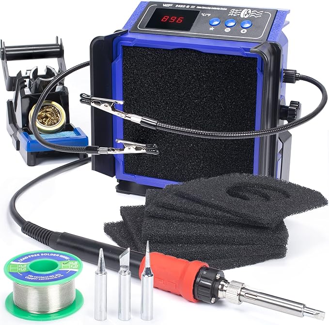 WEP 948DQ-III Fume Extractor Double Filtering by WEPTOOLS