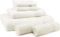 East'N Blue Lara Premium Bath Towel Set 6 Piece - Soft & Highly Absorbent Bathroom Towel Set, 100% Luxury Turkish Cotton, Flannel Bath Towels, 1 Bath Towel, 1 Hand Towel, 4 Washcloths - Creme