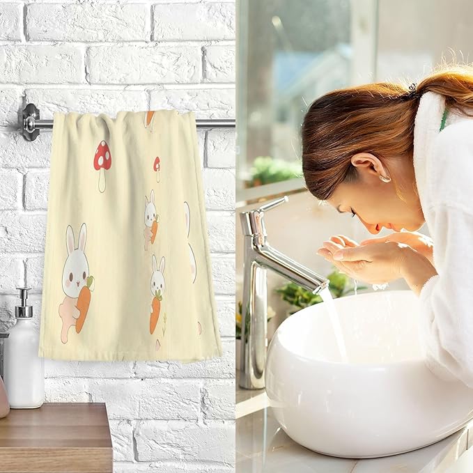 Pure Cotton,Luxury Towel Kitchen Washcloths Cotton for Bathroom Sets 16x28