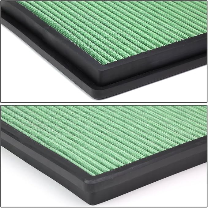 Auto Dynasty High Flow Engine Air Panel Filter Drop-in Reusable & Washable - Image 3