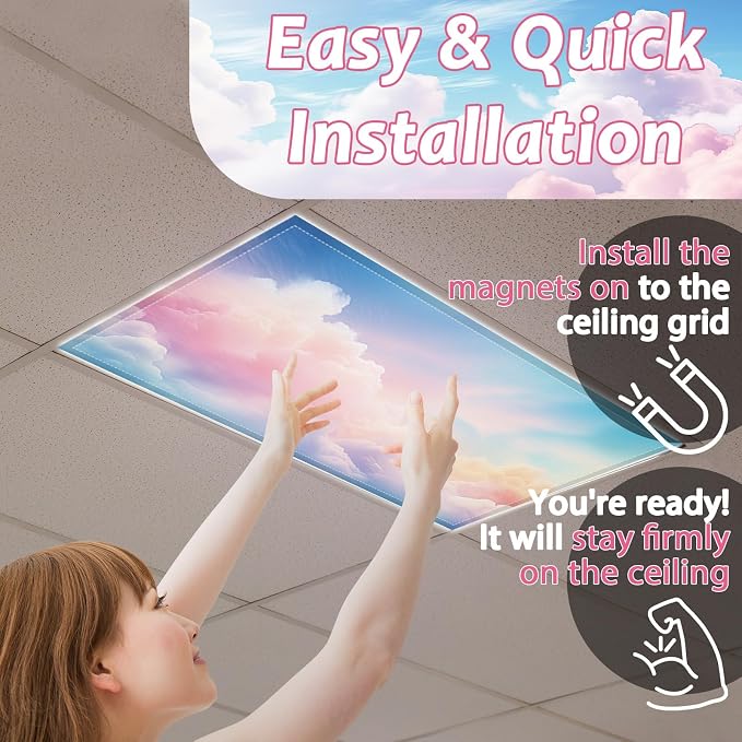 8 Pcs Fluorescent Light Covers - Image 6