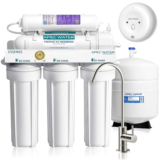 APEC WATER | Reverse Osmosis Water Filter, Alkaline 6-Stage RO System, pH+ by APECWaterSystems