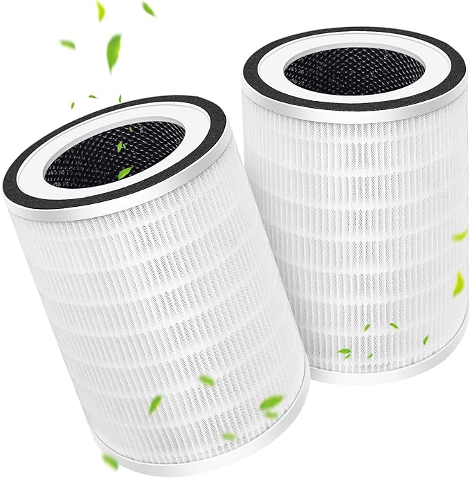 2 Pack True HEPA KILO Filter For Afloia KILO, MIRO PRO and MORENTO MR-Kilo by VIEWALL