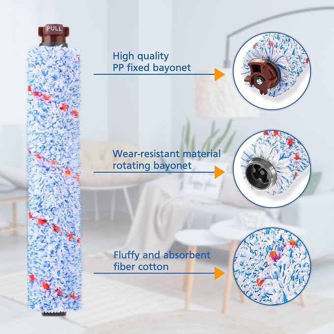 Brush Filter Replacement for Bissell CrossWave Floor and Area Rug Cleaner 3888A - Image 8
