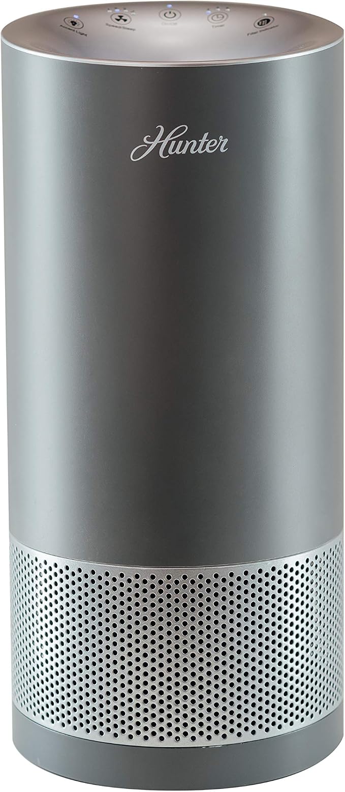 Hunter Fan Company HP400 Round Tower Air Purifier by HunterFanCompany