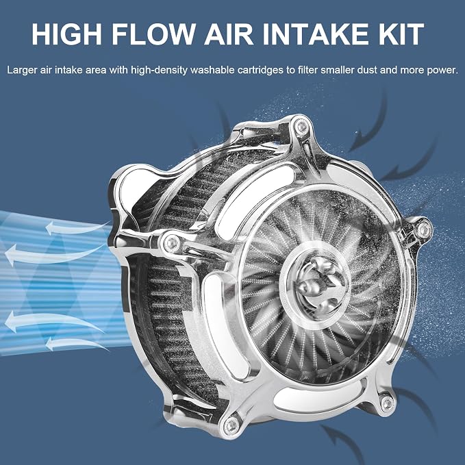 Air Filter Cleaner for Harley Davidson Softail Touring Street Road King Glide - Image 4
