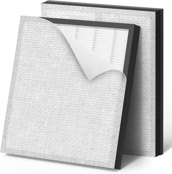 CHIVALZ 2 Pack HY4866 True HEPA Replacement Filters Compatible by CHIVALZ