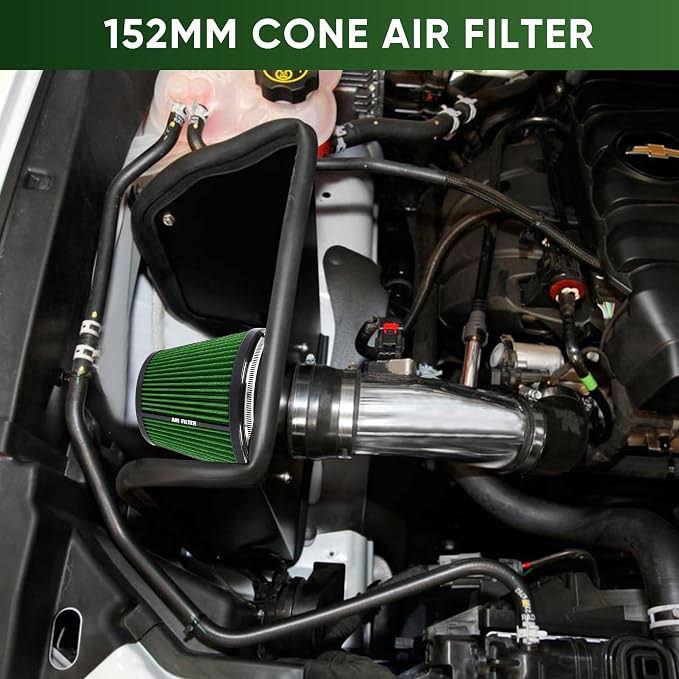 6" 152mm Inlet Cold Air Intake Filter High Flow Honeycomb Top Replacement - Image 7