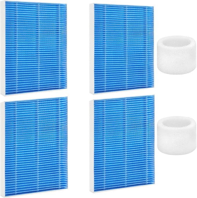 4-Pack Replacement Humidifier Filters Compatible by Gazeer