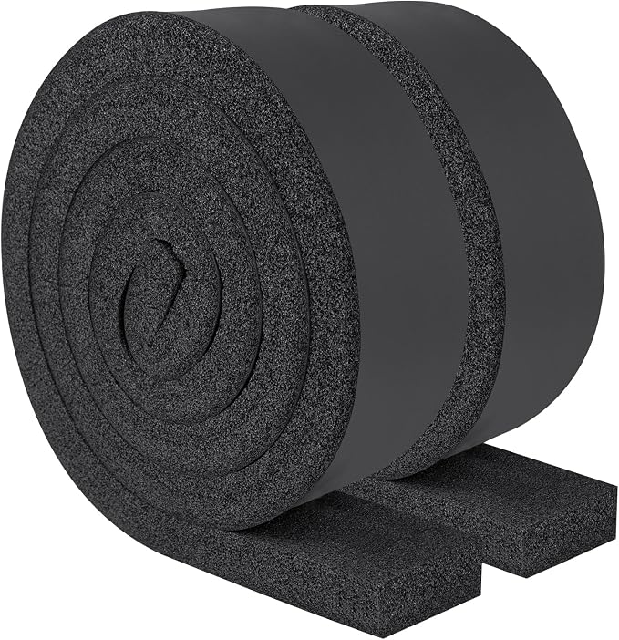 Yotache Window Air Conditioner Foam Insulation Strip 2 Pcs 2"x1", Non-Adhesive by yotache