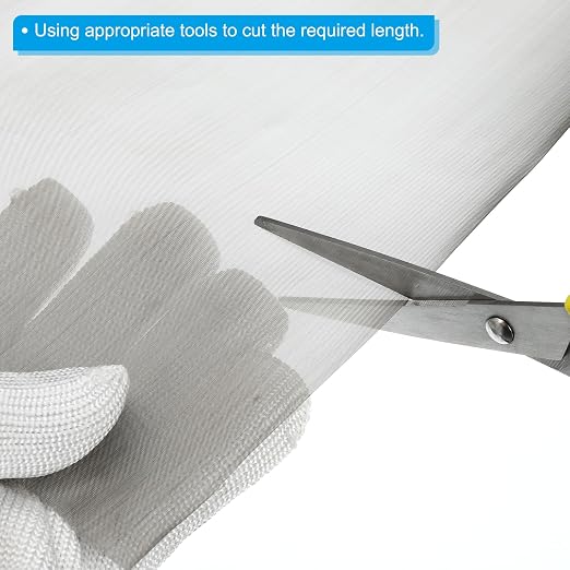 PATIKIL 40" L x 16" W Woven Wire Mesh, 120 Mesh 304 Stainless Steel Air Vent - Image 4