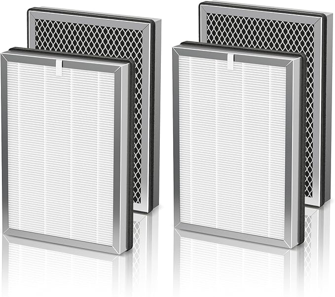 25 Replacement Filter for 25 Air Purifier S1/W1/B1, 3-in-1 H13 True HEPA by Cabiclean
