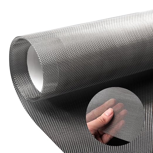 16x40 Inch Wire Mesh Roll, 20 Mesh Stainless Steel Mesh, Never Rust Sturdy by AMZDEPOT
