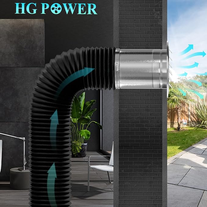 Stainless Steel Soffit Vents 4 Inch, HG Power Round Vent Cover - Image 6