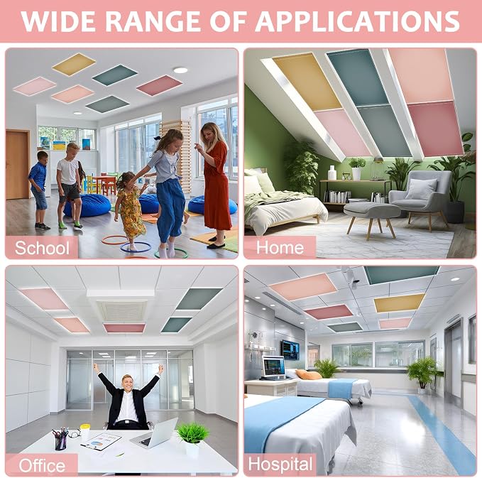 6PCS Fluorescent Light Covers, 4x2 Feet Magnetic Light Cover Fluorescent Lights - Image 6