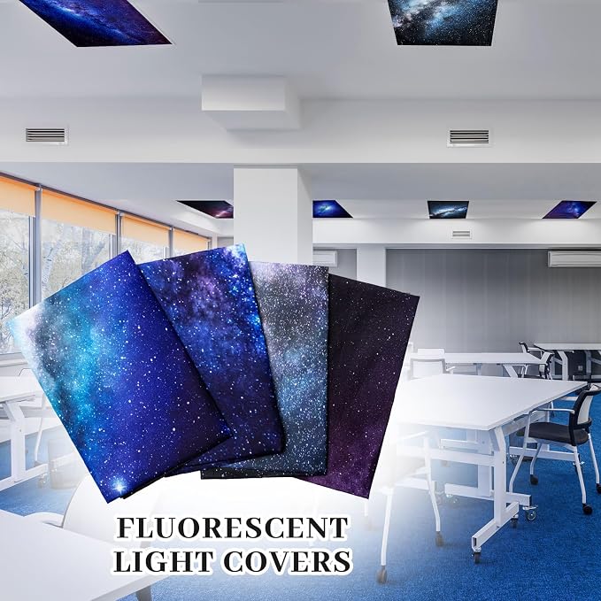 ROCEEI 4 Pcs Fluorescent Light Covers - Image 5