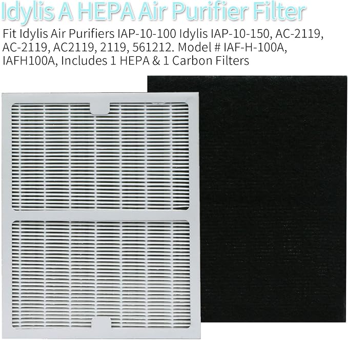 Replacement Idylis Filters A, AC-2119 Filter, iap-10-100 Filter Compatible - Image 4