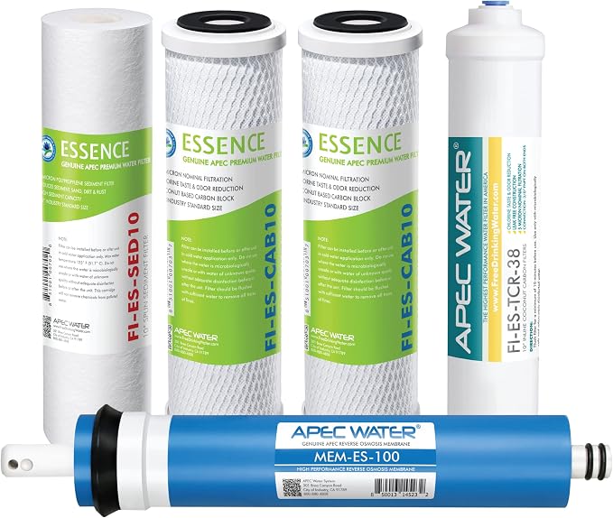 APEC Water Systems FILTER-MAX-ES100 100 GPD High Capacity Complete Replacement by APECWaterSystems
