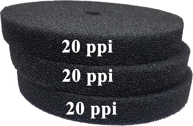 Aquarium Pond 5 Gallon Bucket DIY Bio Sponge Filter Media Pad Rounded 11x11 by Aqualexs