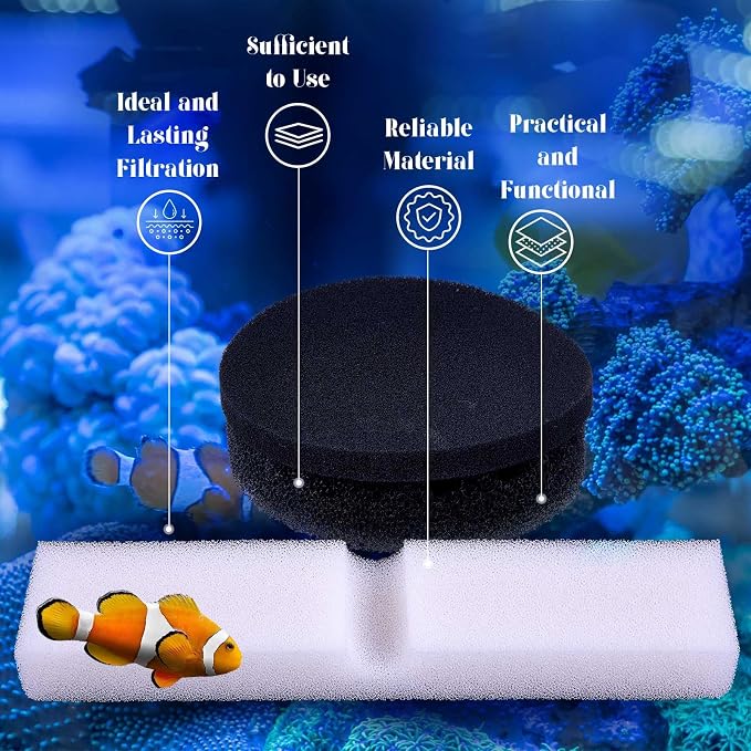12 Pcs Aquarium Filter Media Kit Compatible - Image 4