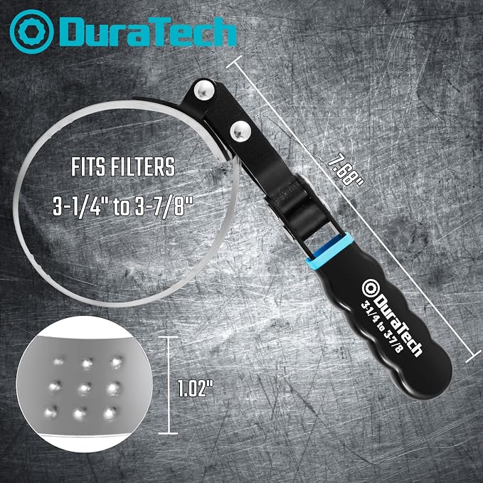 DURATECH Standard Swivel Oil Filter Wrench, Oil Filter Removal Tool, Fits - Image 2
