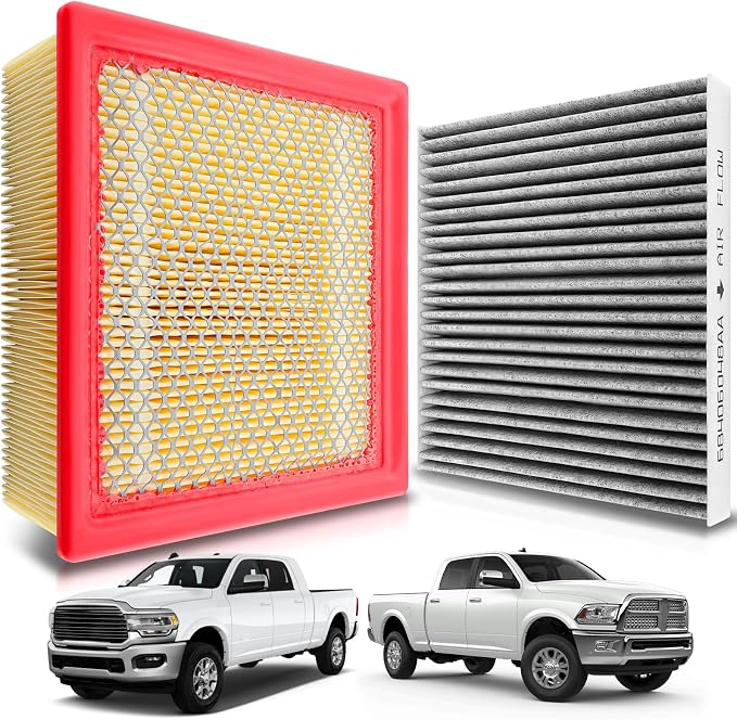 AUTOKAY Engine & Cabin Air Filter Set Fits by AUTOKAY