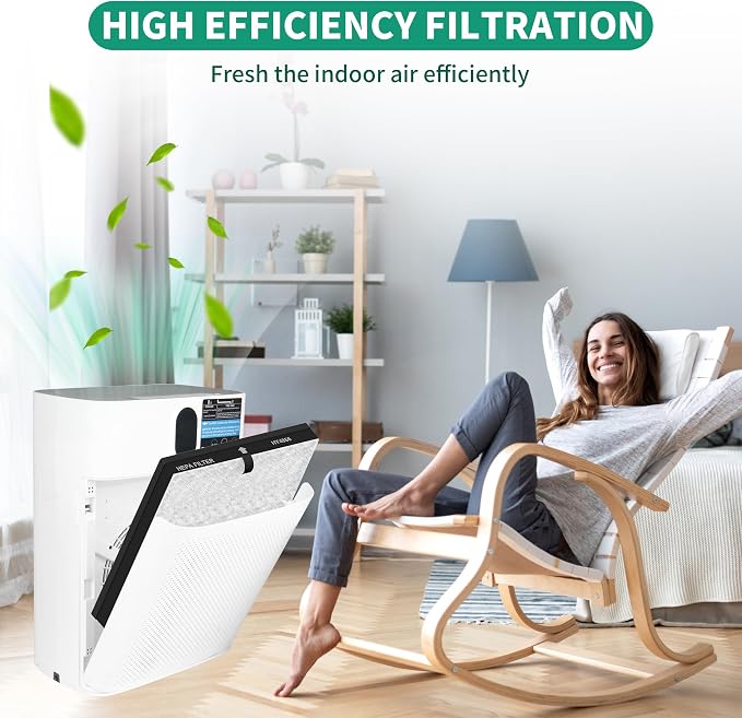 4 Packs Enhanced Version HY4866 Replacment Filters Compatible - Image 3
