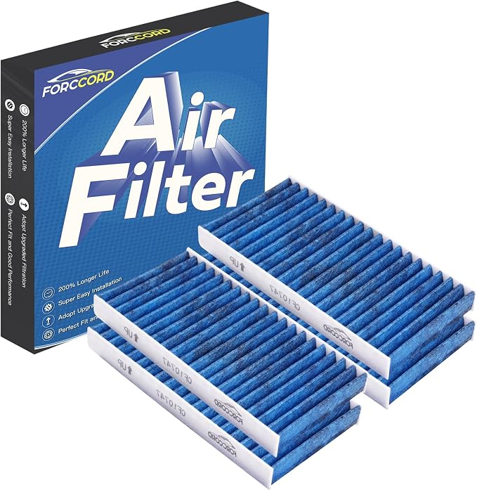 4-PACK HEPA Cabin Air Filter Fits by Forccord