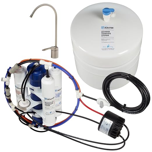 Home Master TMAFC-ERP-L Artesian Full Contact Loaded RO System, 99% Rejection by HomeMaster