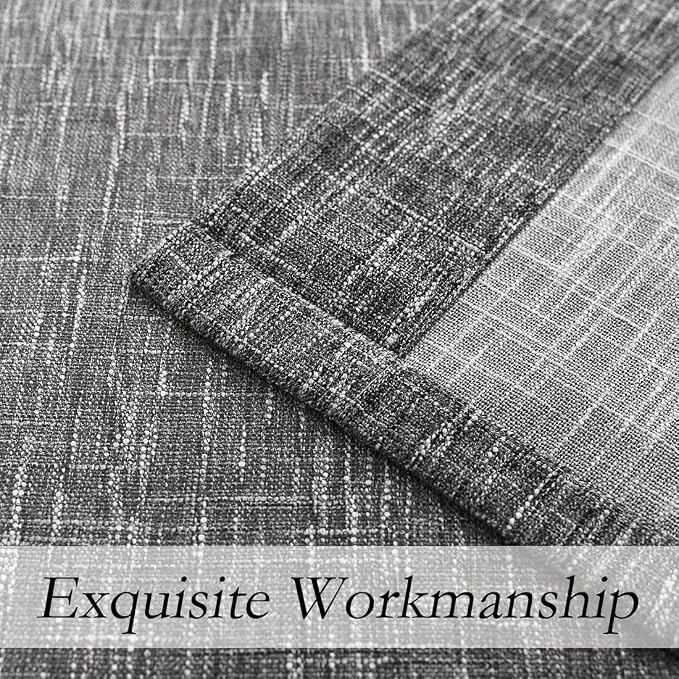 Ombre Light Filtering Door Curtain 100" Extra Wide Gradient Print on Rayon - Image 4