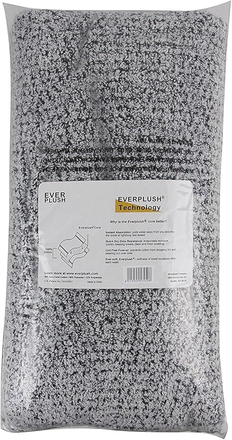 Everplush Diamond Jacquard Bath Sheet, 35" x 66", Gray