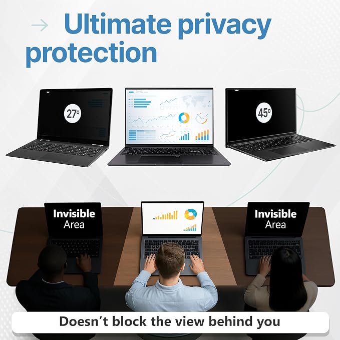 VINTEZ 14 Inch 16:9 Privacy Screen - Image 3