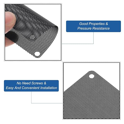 MECCANIXITY 20PCS PC Dust Filter, 70mmx70mm PVC Computer Case Cooler Dustproof - Image 4
