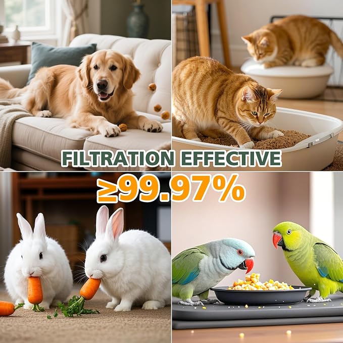 KJ190L Pet Care Washable Filter Compatible - Image 9