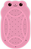 Bathtub Mat Non Slip, Shower Mat for Kids with Natural Rubber no Plastic Smells, Baby Bath Mat for Tub Non Slip with Strong Suction Cups, 30"x18", PVC-Free, Safe Comfortable Fun for Kids, Pink