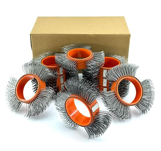 10PCS, Abrasive Carbon Steel Belt/Replacement Coarse Wire Wheel/Rust - Image 2