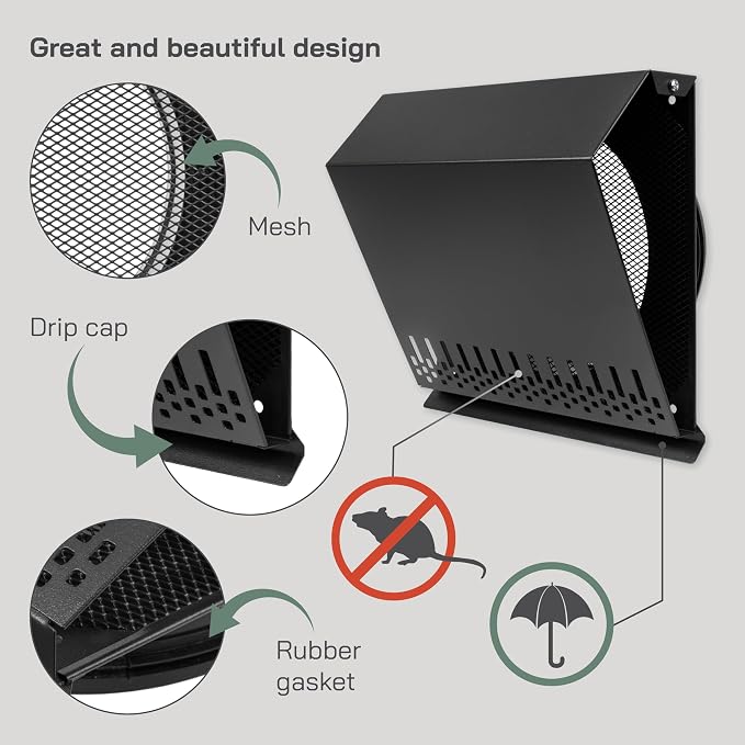 Vent Systems 8" Inch Supply Vent Cover - Image 3
